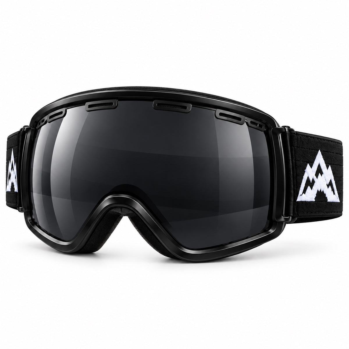 Black Tint ski goggles concept